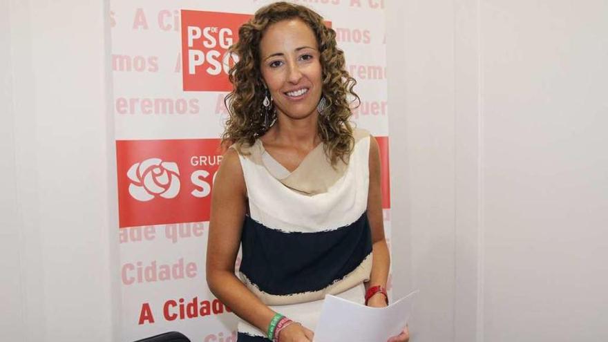 Diputada electa del PSOE, Noela Blanco. // Iñaki Osorio