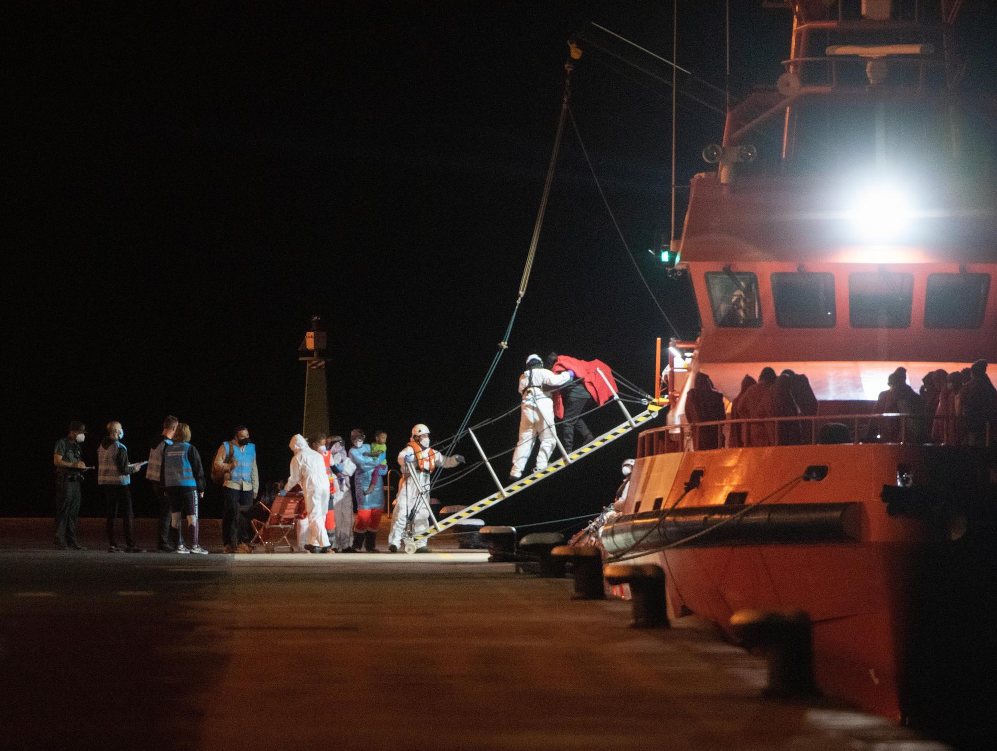 Llegada de migrantes a Fuerteventura (11/10/21)