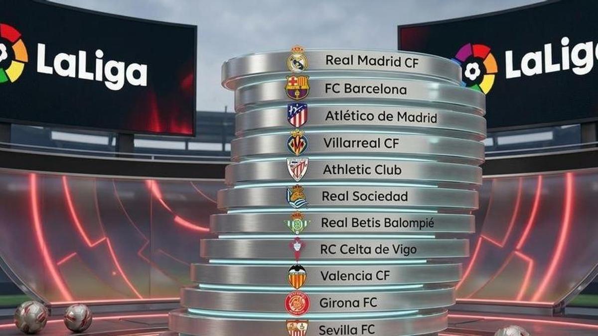 El ranking de valor de mercado actualizado de las plantillas de LaLiga