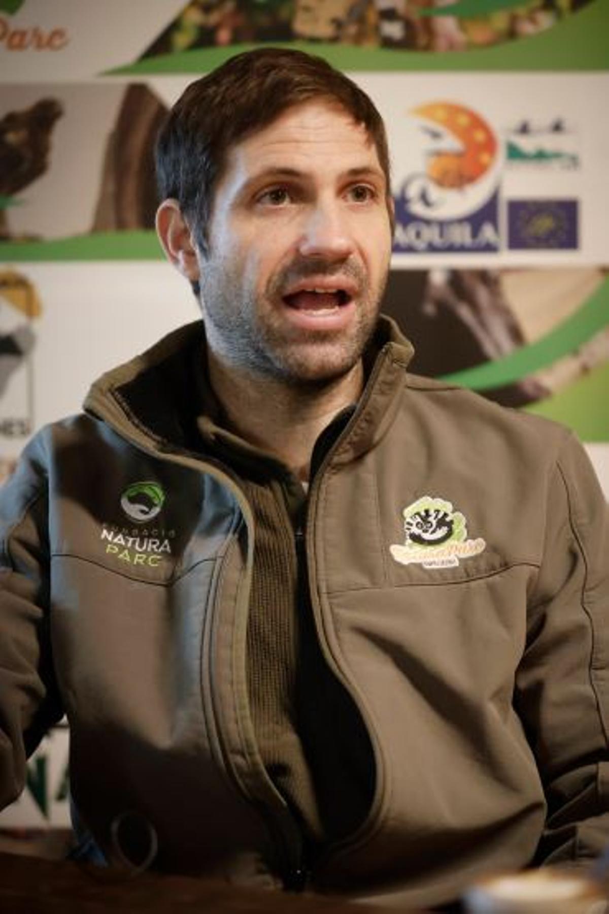 Der Leiter der Stiftung Natura Parc, Mariano Mas, auf einem Archiv-Foto