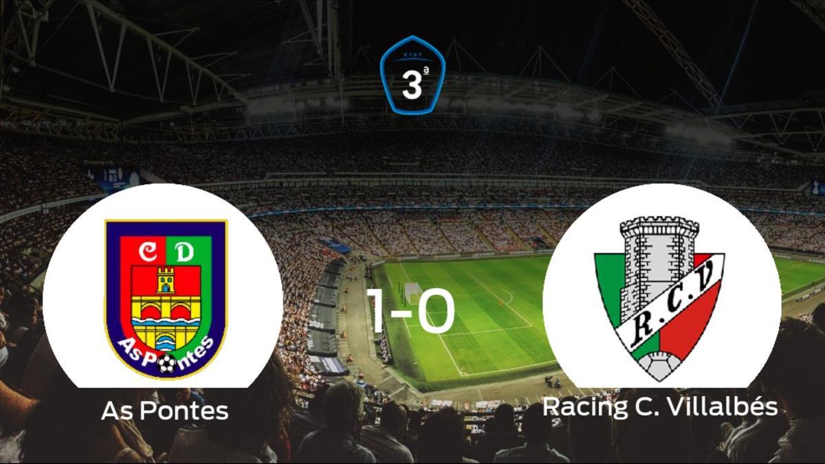 El As Pontes aprovecha la segunda parte para ganar al Racing C. Villalbés (1-0)