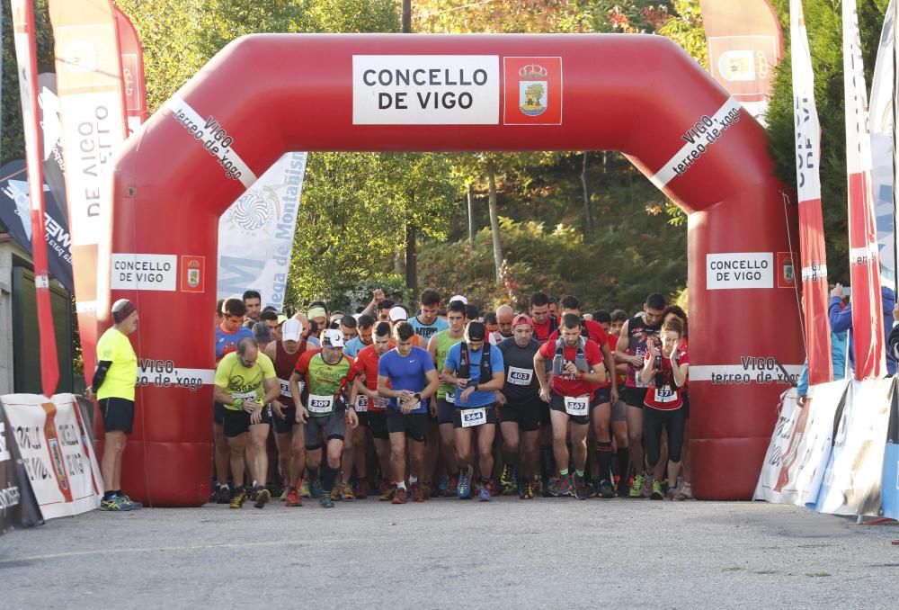 Saborido conquista los montes de Vigo