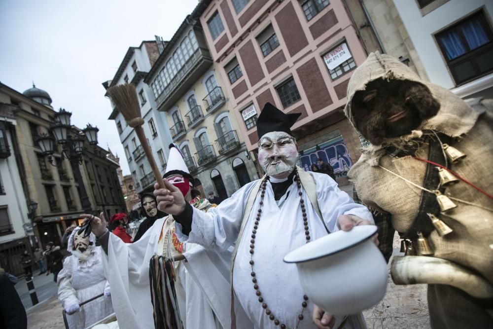 Carnaval 2018 por las calles del Oviedo antiguo