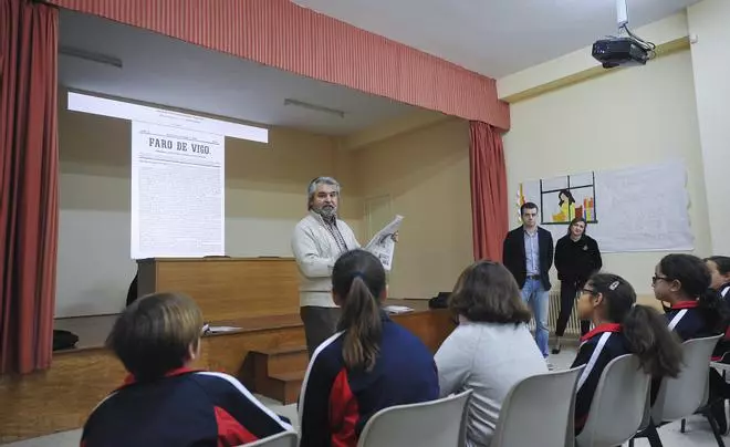 Visita a Faro de Vigo del CPR Plurilingüe Divino Salvador el curso 2015-16