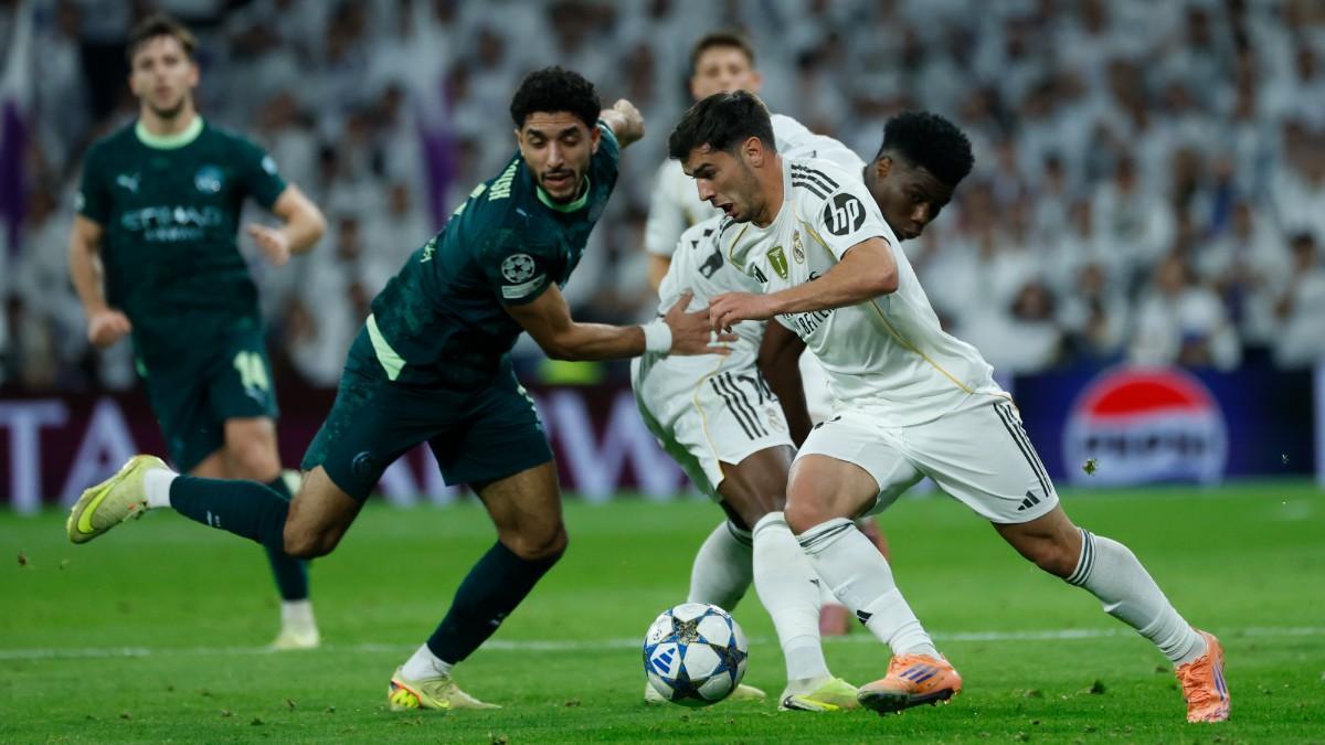 Brahim Díaz, ante el Manchester City