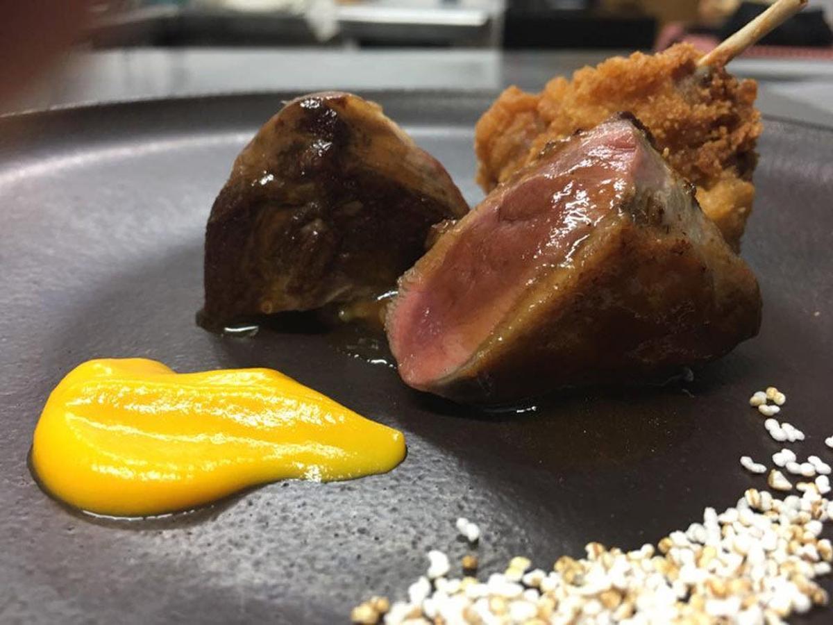 Plato del Bar El Escaramujo en Palencia