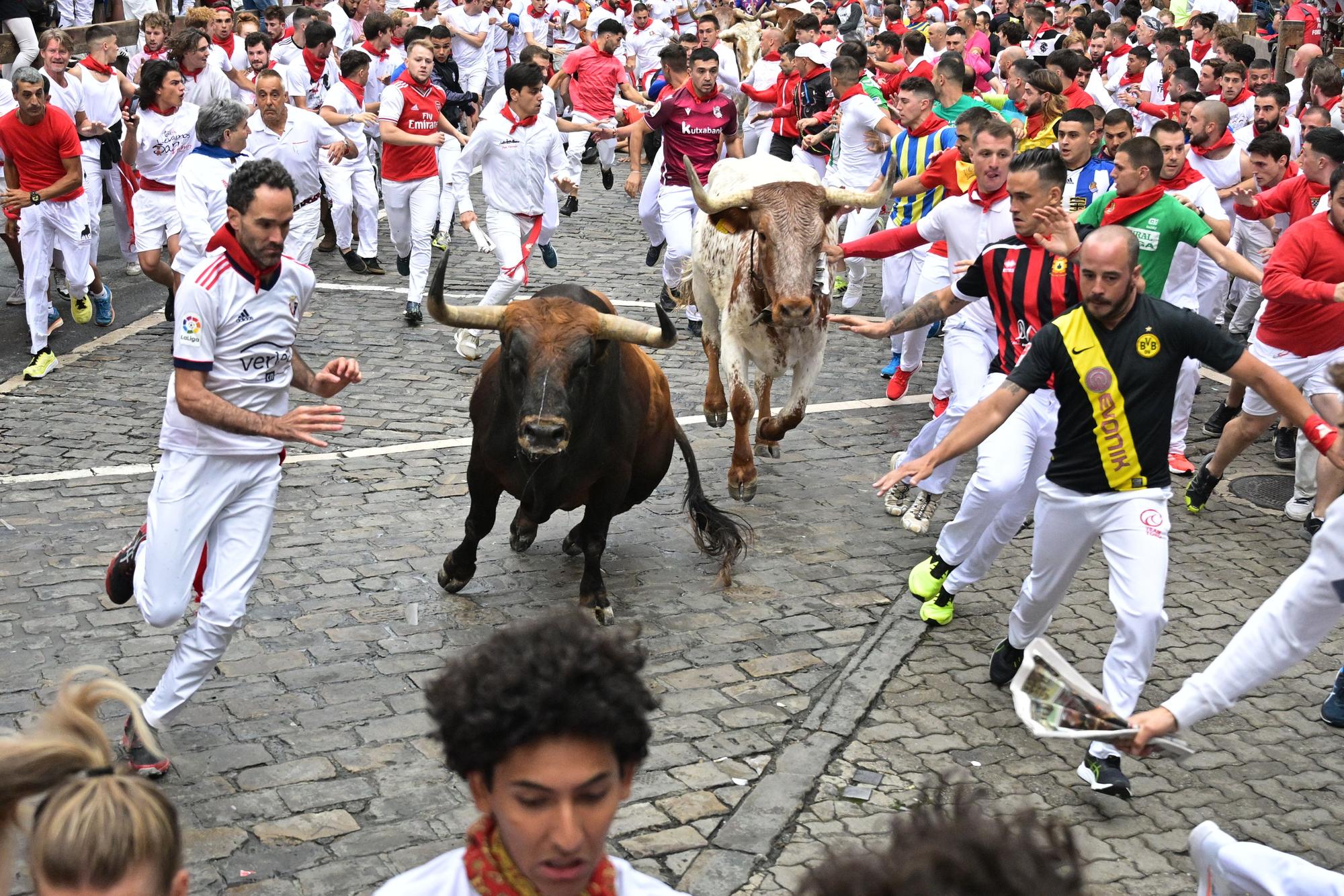 Primer encierro de los Sanfermines 2023 - Faro de Vigo