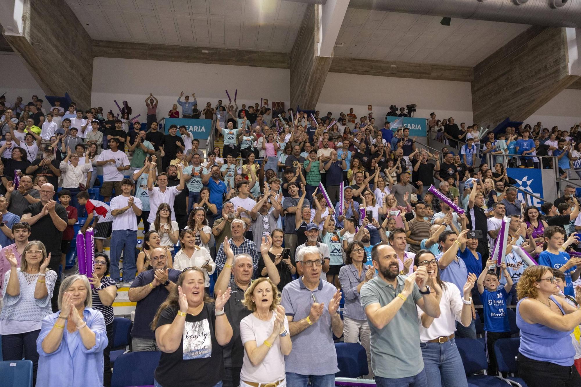 Así ha sido la fiesta del Palmer Basket Mallorca Palma tras ascender a Primera FEB