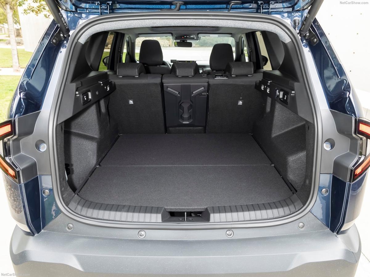 Maletero del Dacia Bigster