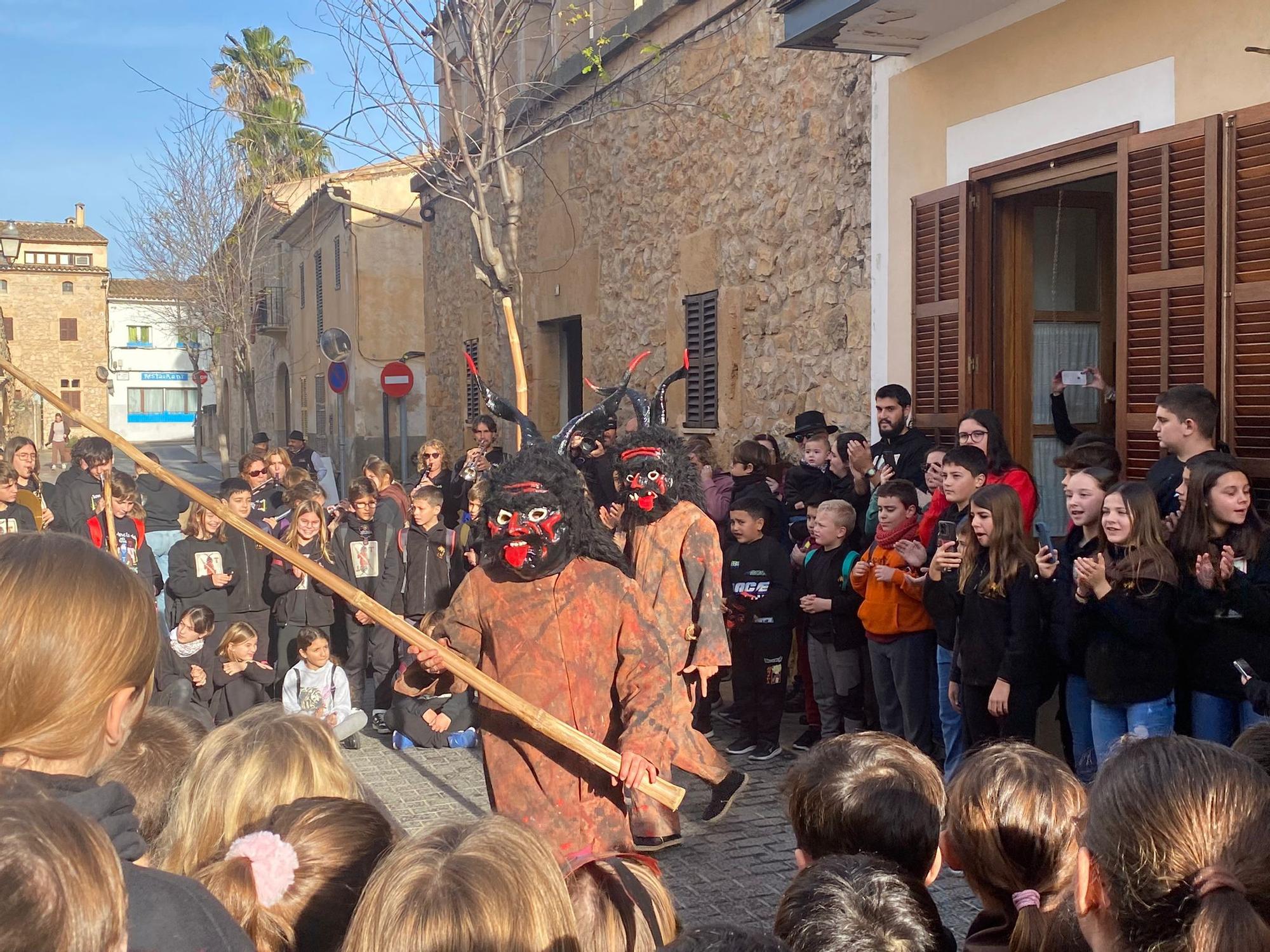 Arde la part forana: Sant Antoni en Sant Llorenç, Petra y Alcúdia