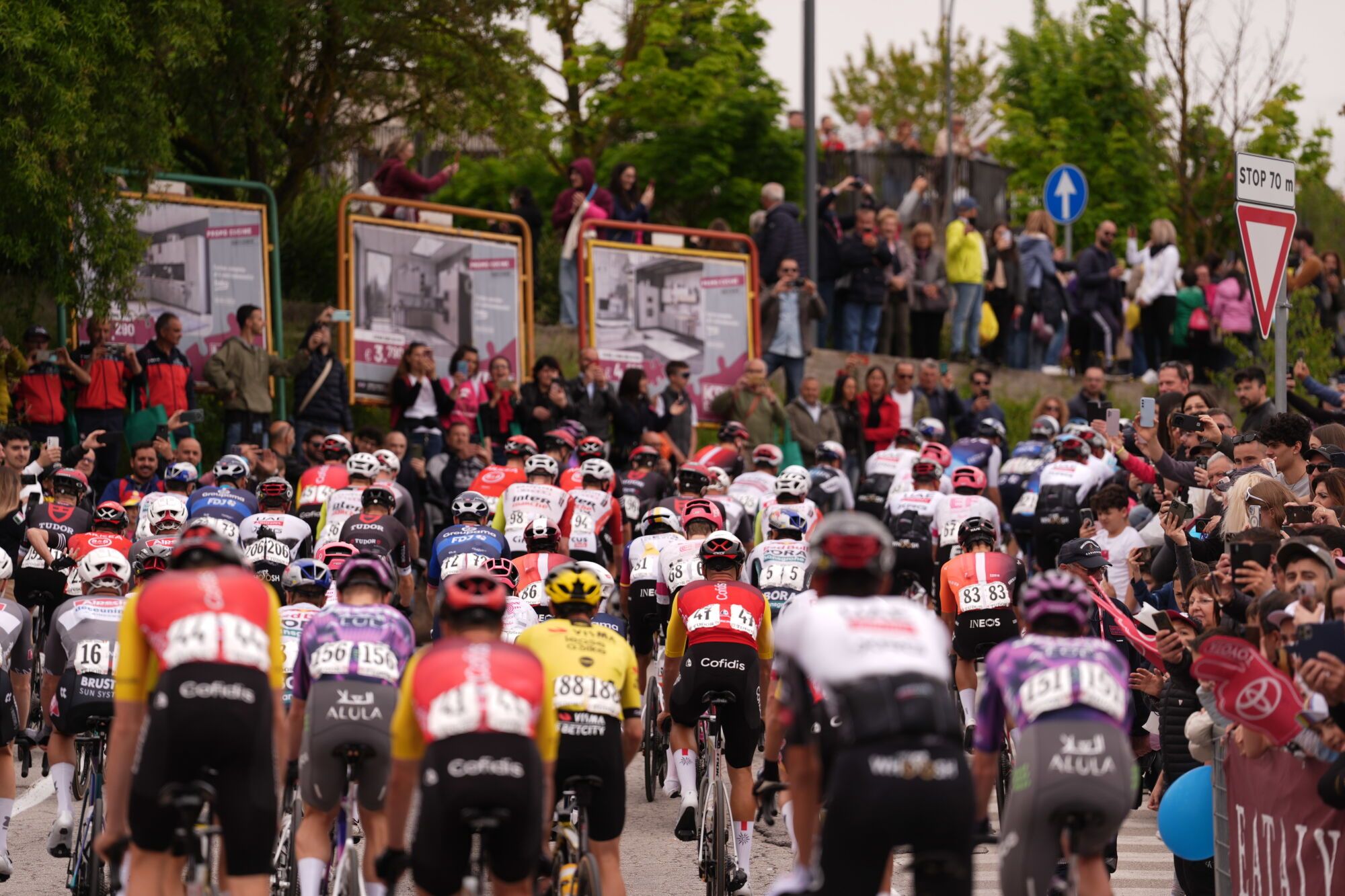  La etapa 6 del Giro de Italia, en imágenes.