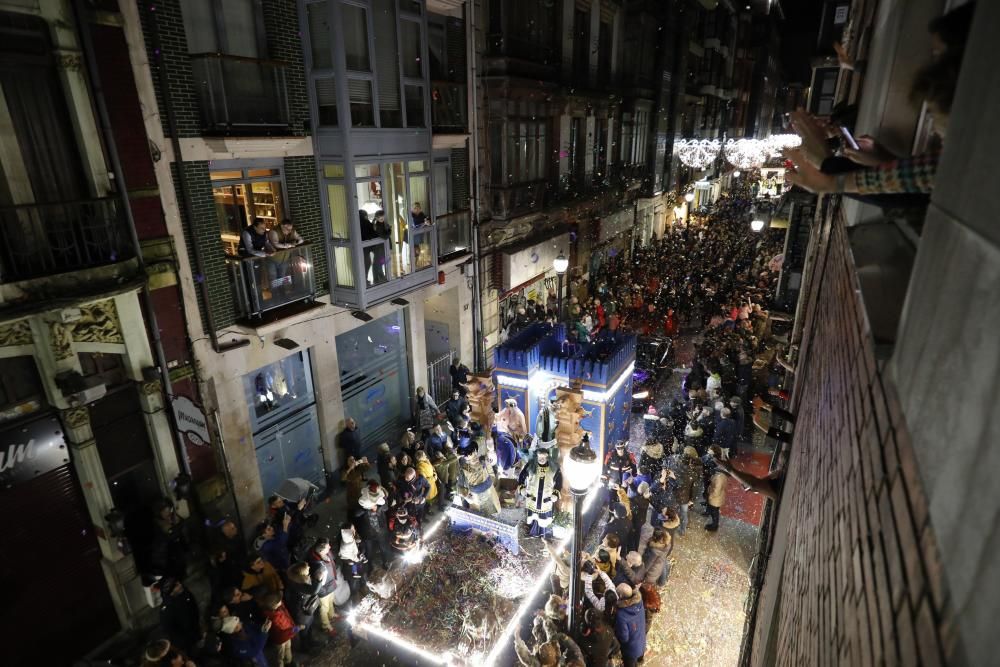 Cabalgata de Reyes 2020 en Gijón