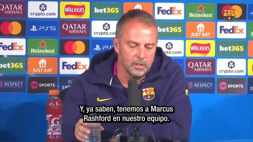 Flick: "Rashford puede entrar y espero que pueda demostrar aquí en Inglaterra"