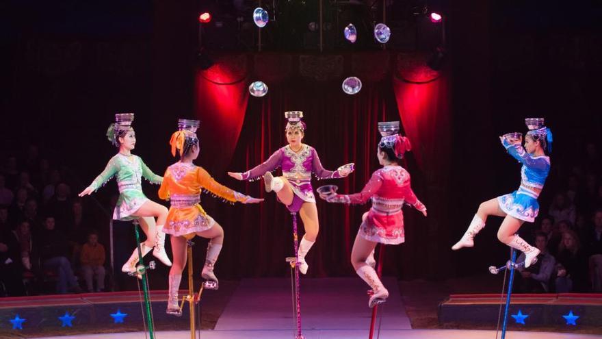 Troupe Hohhot amb monocicles, de la Xina