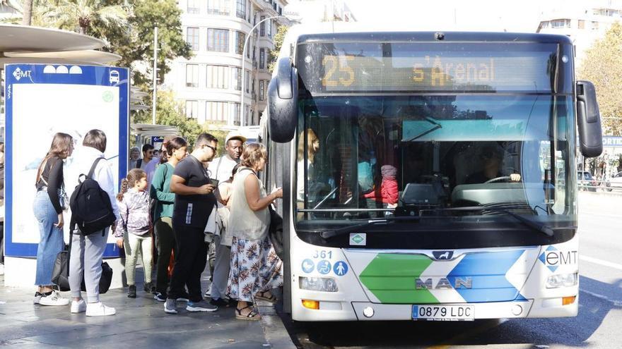 La tarjeta ciudadana dejará de funcionar este lunes para viajar en el bus de Palma