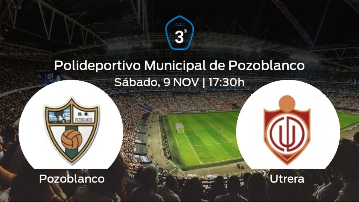 Jornada 13 de la Tercera División: previa del duelo Pozoblanco - Utrera