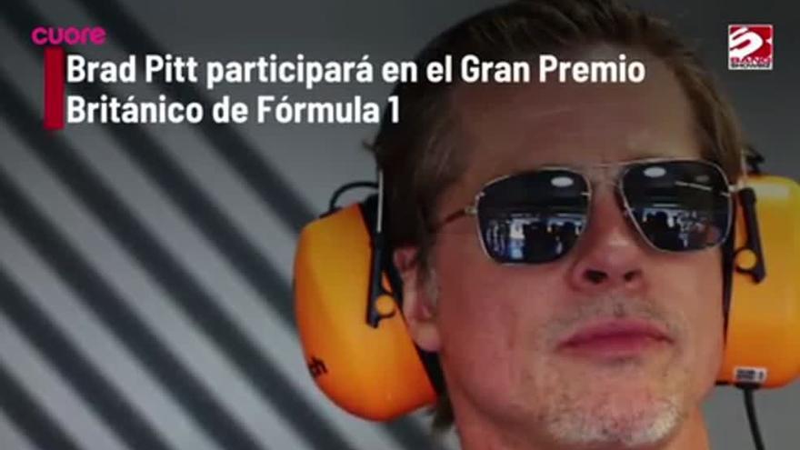 Brad Pitt, el nuevo Fernando Alonso de la Fórmula 1