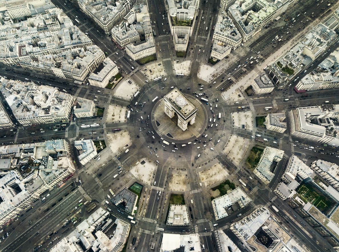 Vista aérea de París, así puedes llegar tú