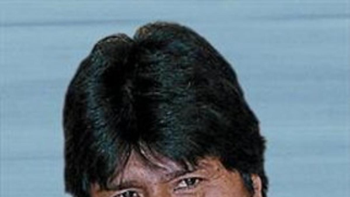 Evo Morales.