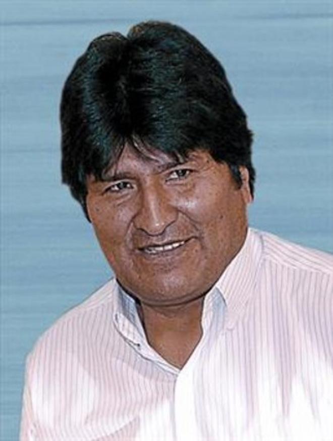 Evo Morales.