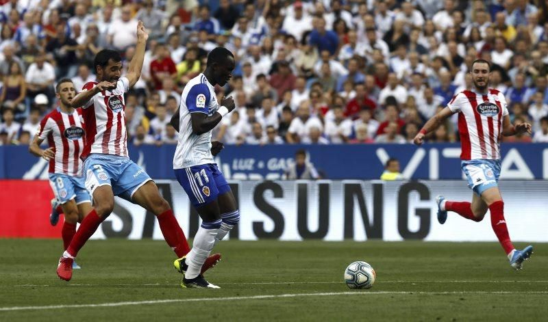 Partido entre el Real Zaragoza y el Lugo