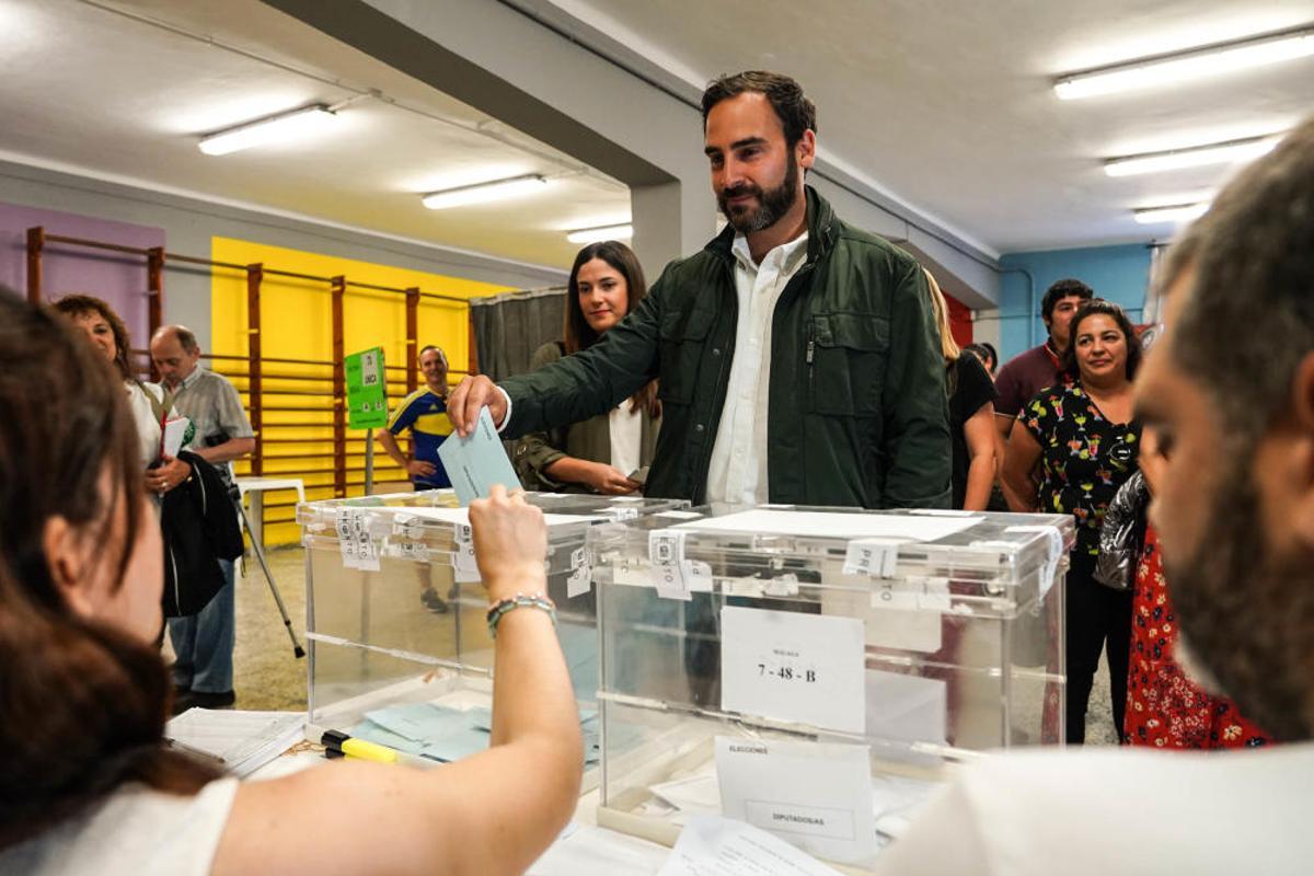 Daniel Pérez (PSOE) en Miraflores.