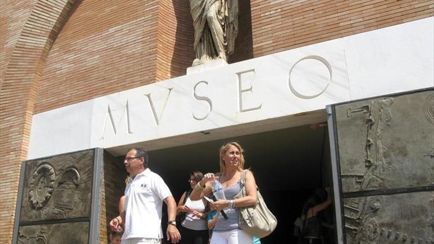 El museo de arte romano recibe 236.074 visitantes, 3.700 menos que hace un año