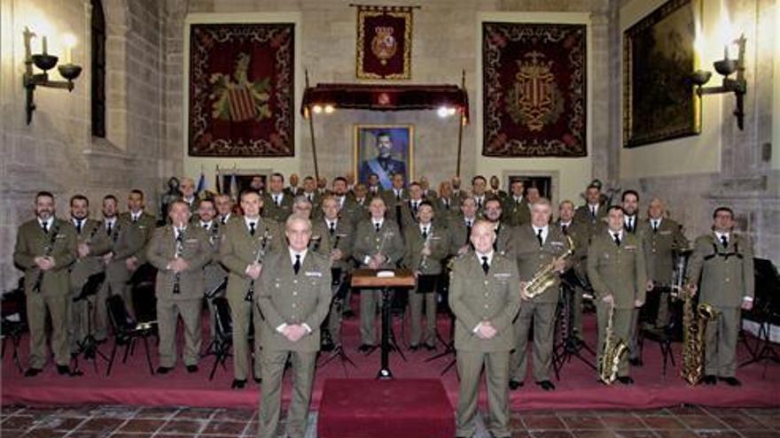 Magno concierto de las bandas del Cuartel General de València y la del Conservatorio de Castelló