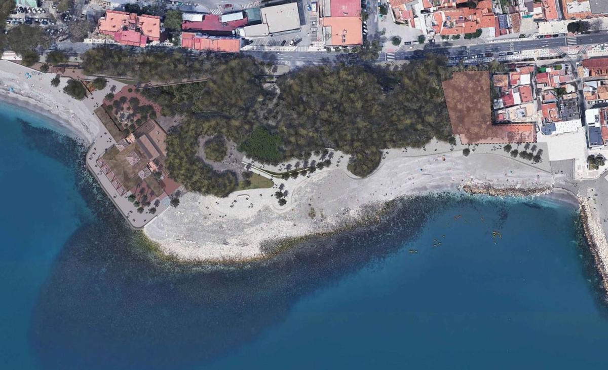 Proyecto del Parque Marítimo Baños del Carmen. | L.O