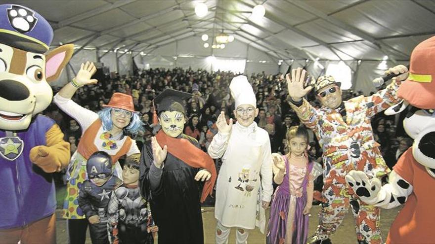 Los niños protagonizan el fin de fiesta en Cáceres