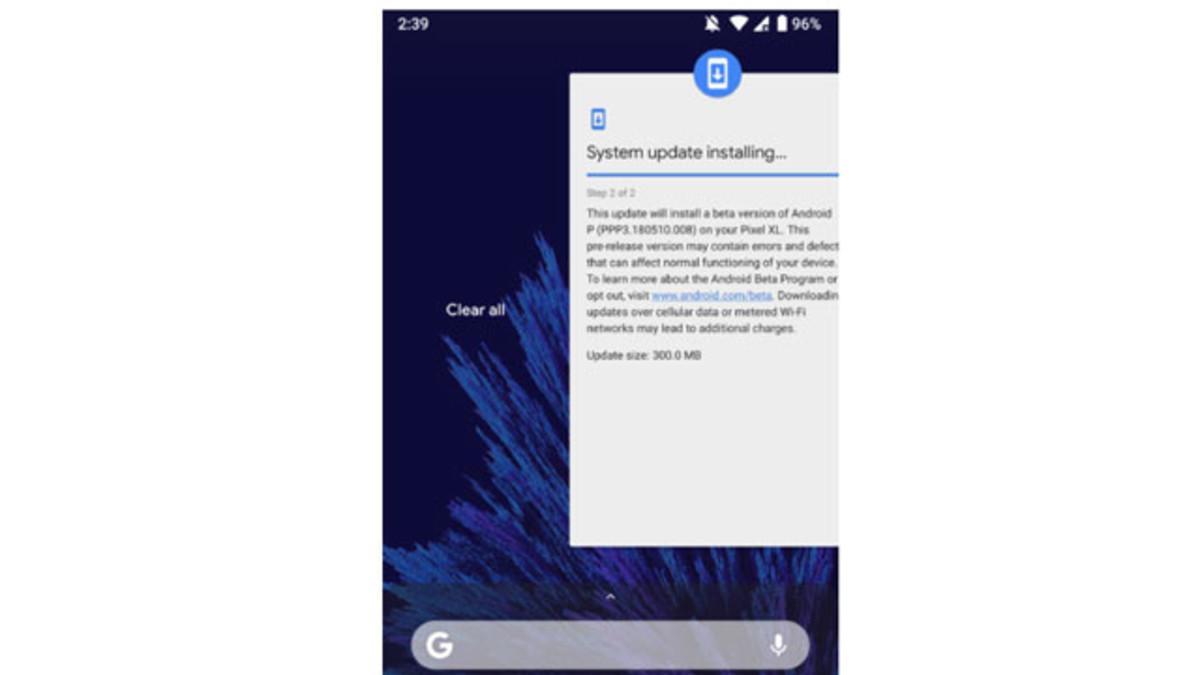 El botón de &quot;Limpiar Todo&quot; vuelve a Android P en su nueva beta