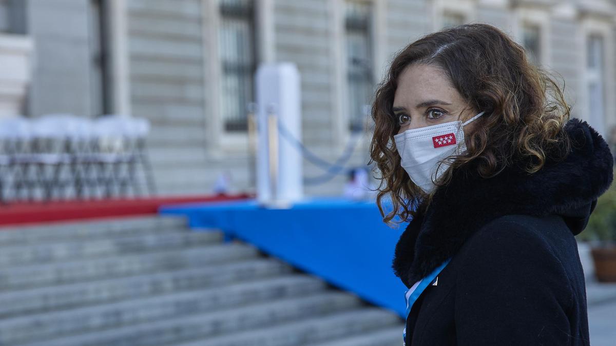 La presidenta de la Comunidad de Madrid, Isabel Díaz Ayuso.