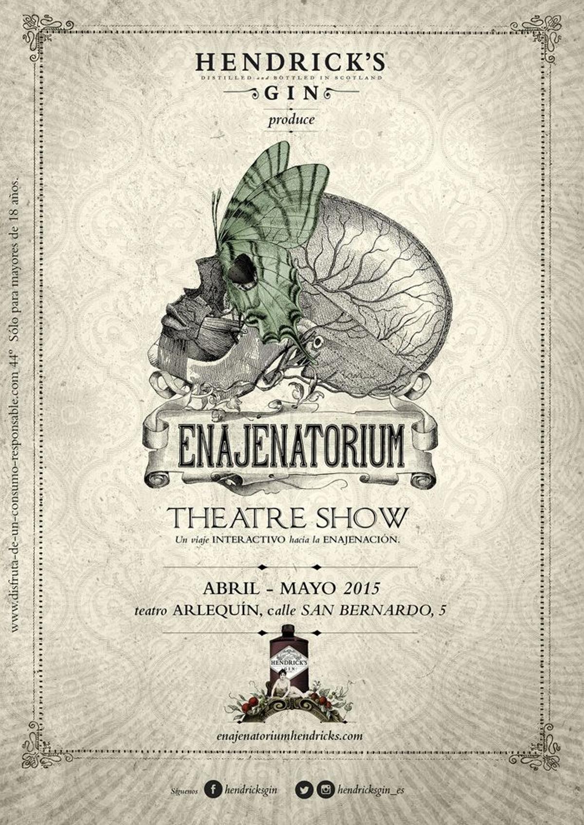 Enajenatorium theatre show, Madrid
