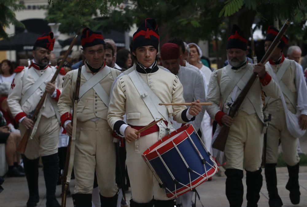 Homenaje al capitán Moreno en Málaga