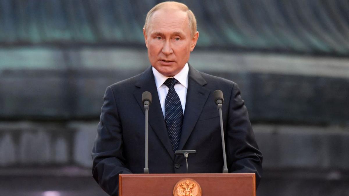 El president de Rússia, Vladímir Putin, ahir a Veliky Novgorod | REUTERS