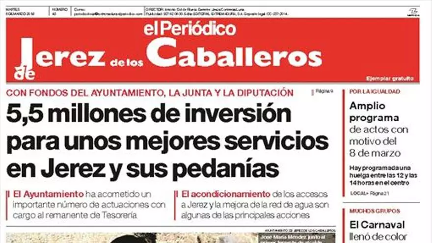 El periódico de jerez de los caballeros