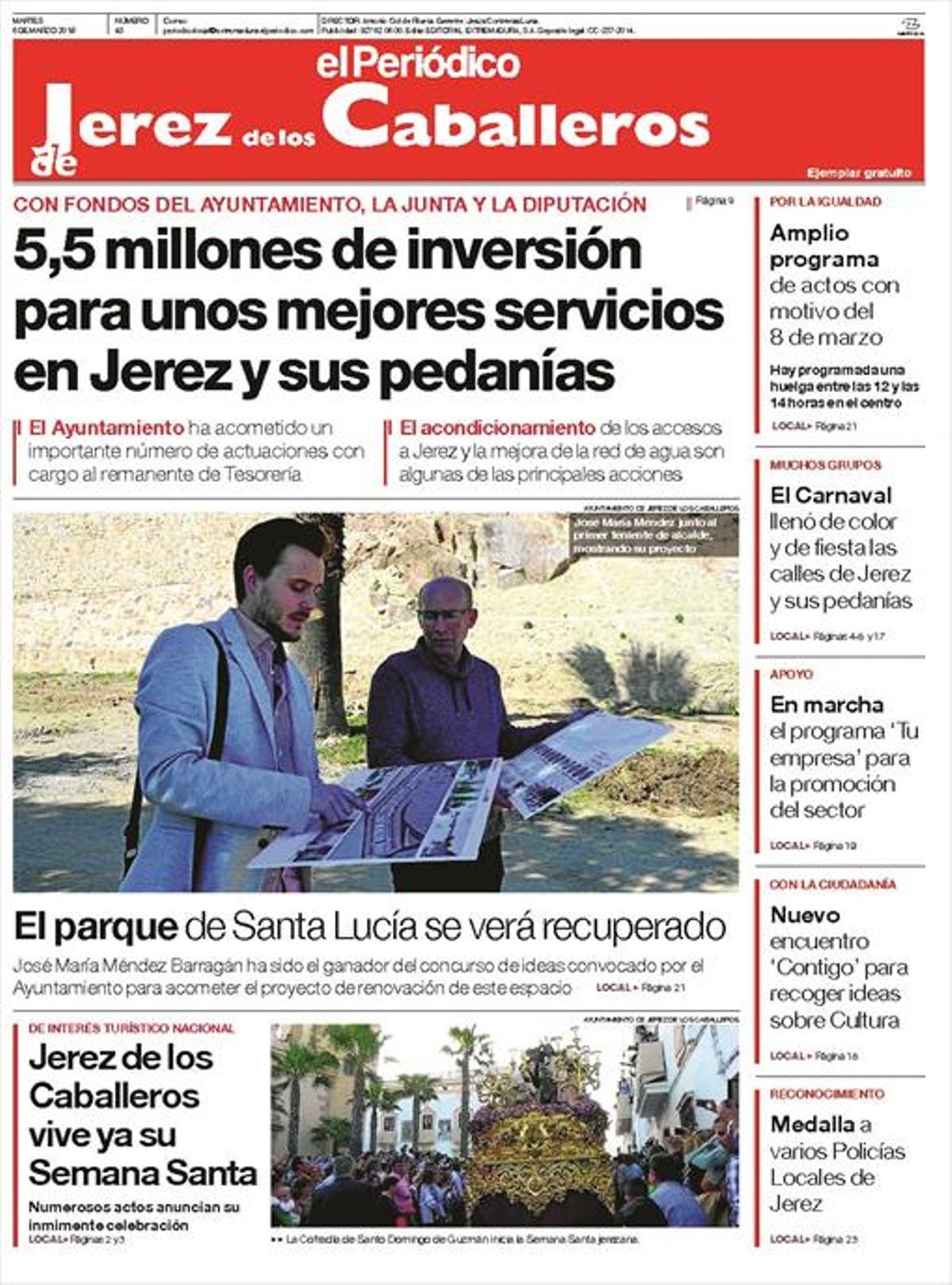 El periódico de jerez de los caballeros