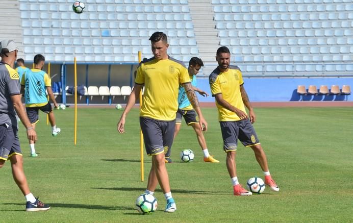 Primer entrenamiento de la UD Las Palmas