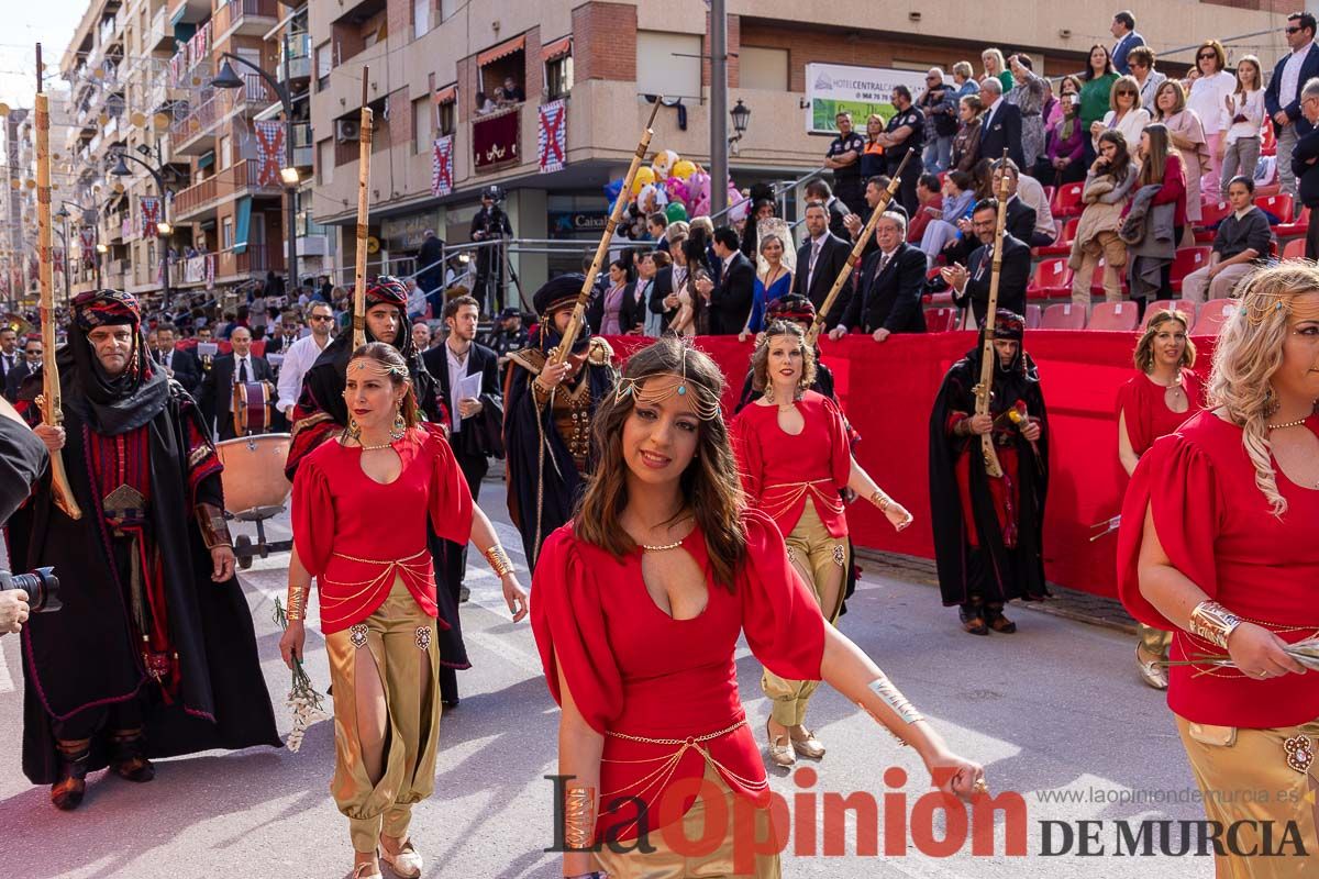 Procesión de subida a la Basílica en las Fiestas de Caravaca (Bando Moro)