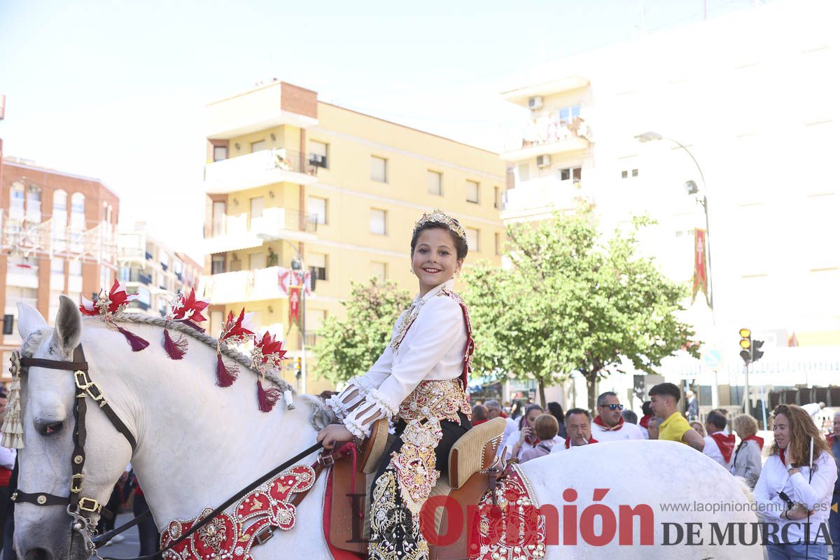 Fiestas de Caravaca: desfile infantil de los Caballos del Vino