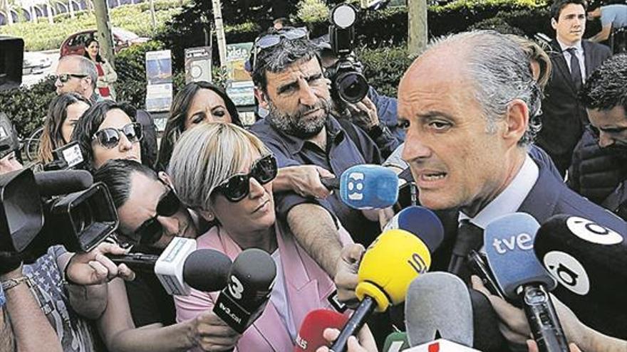 Camps culpa a Compromís de su investigación por la Fórmula Uno