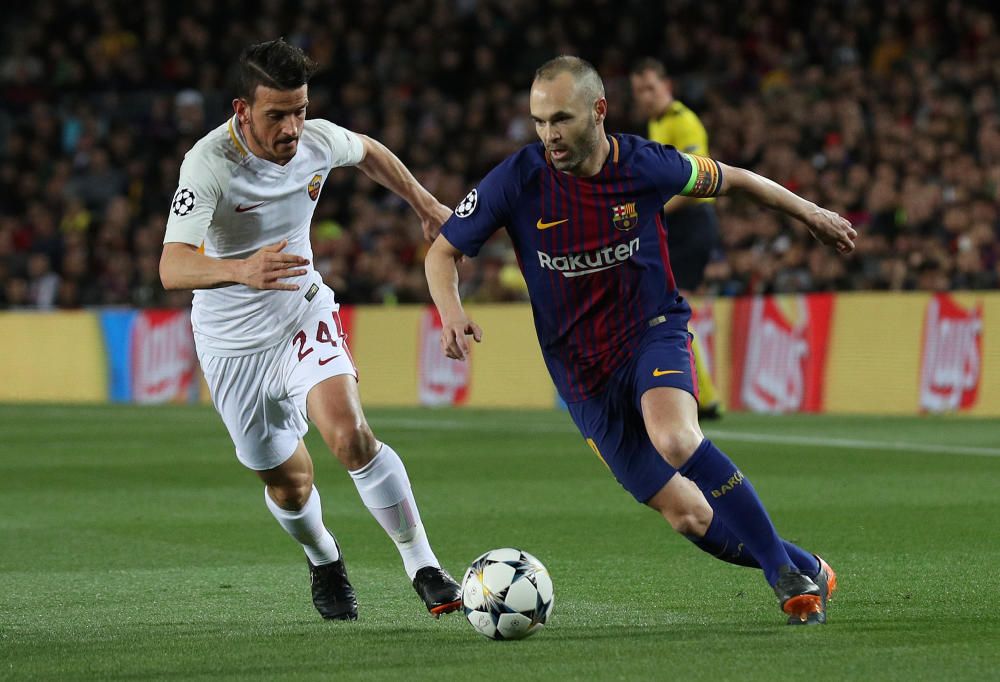 Barça - Roma, quarts de final de la Champions