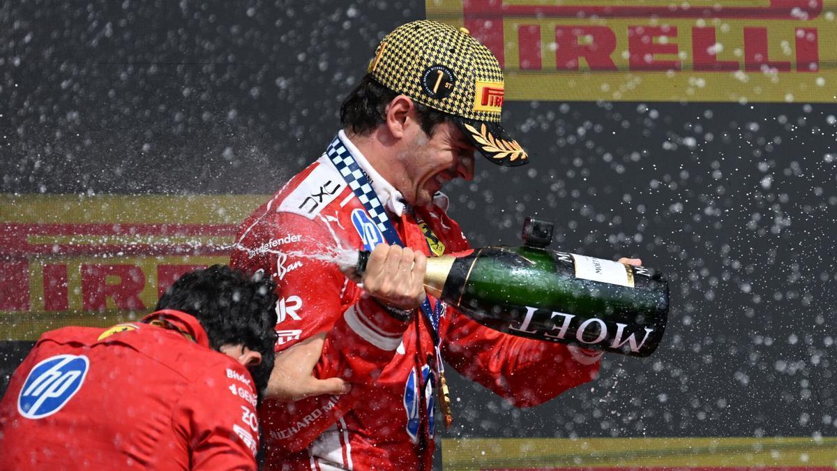 Leclerc se saca una espina en Silverstone