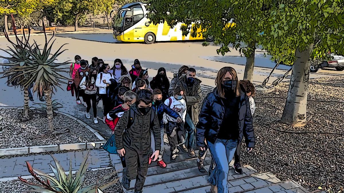 Entre las actuaciones que llevan a cabo el Ayuntamiento y PreZero Servicios Urbanos está la de ir a las aulas de los centros escolares del municipio de Murcia.
