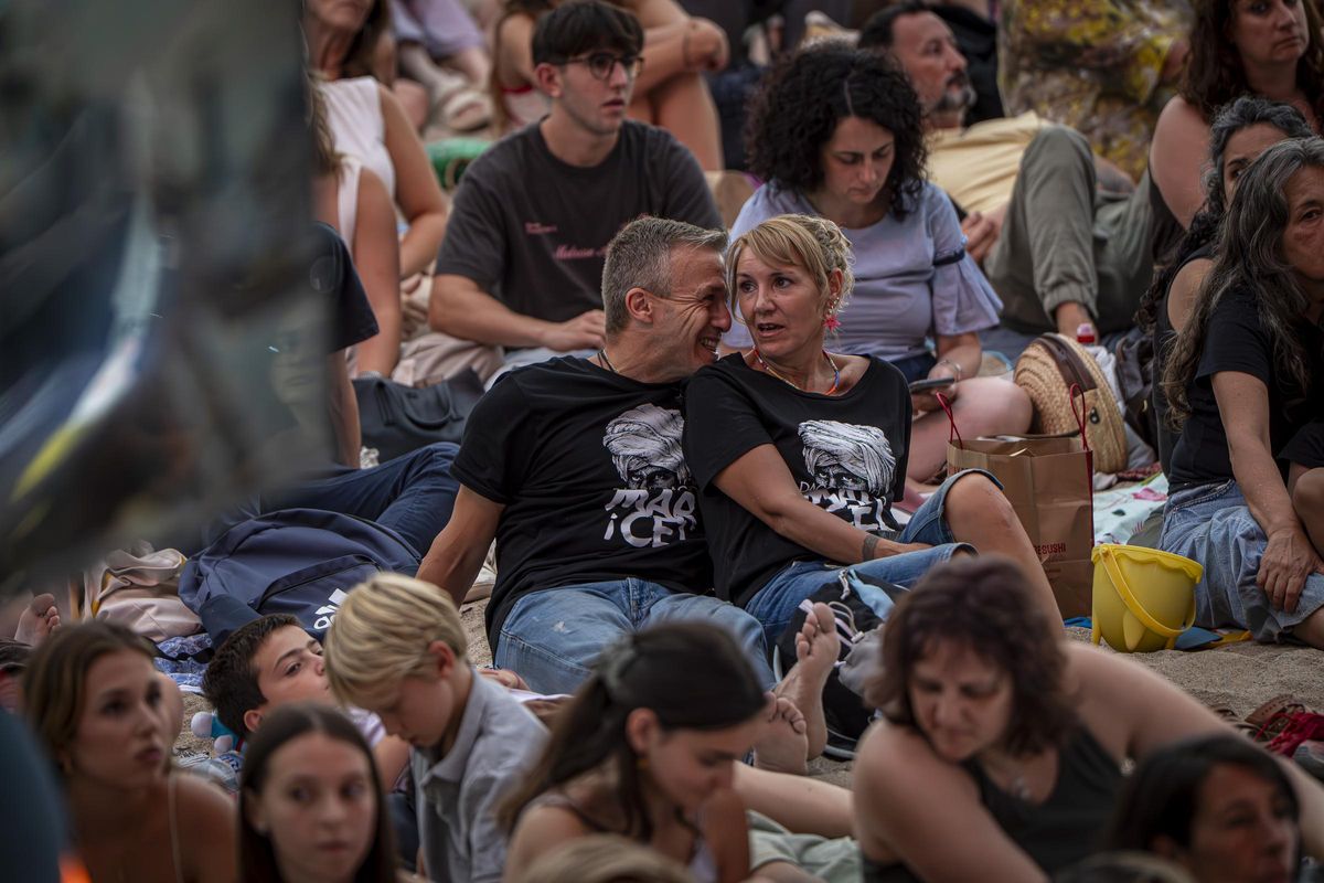 Mar i Cel, en la playa de la Barceloneta
