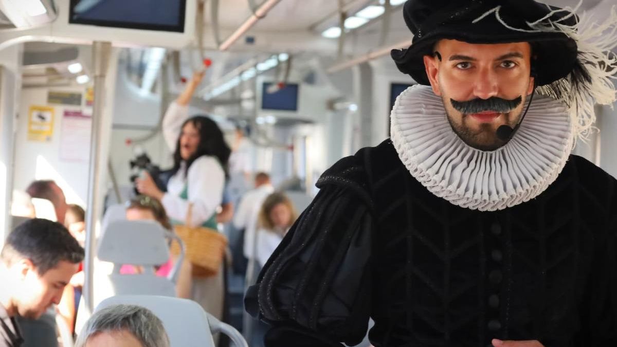 Viaja en el tiempo con el Tren de Cervantes y conoce los secretos de la ciudad natal del escritor