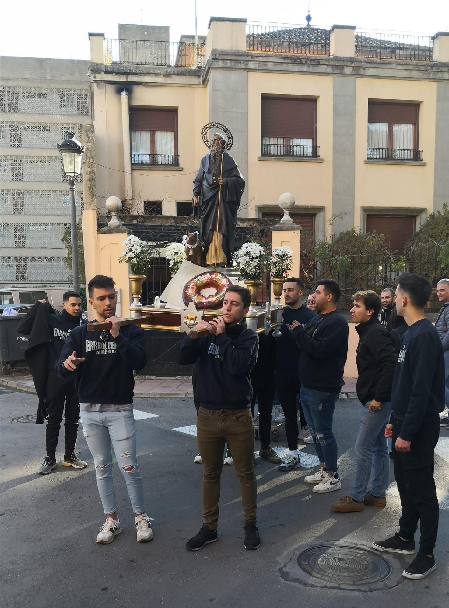 Navajas festeja a San Antón