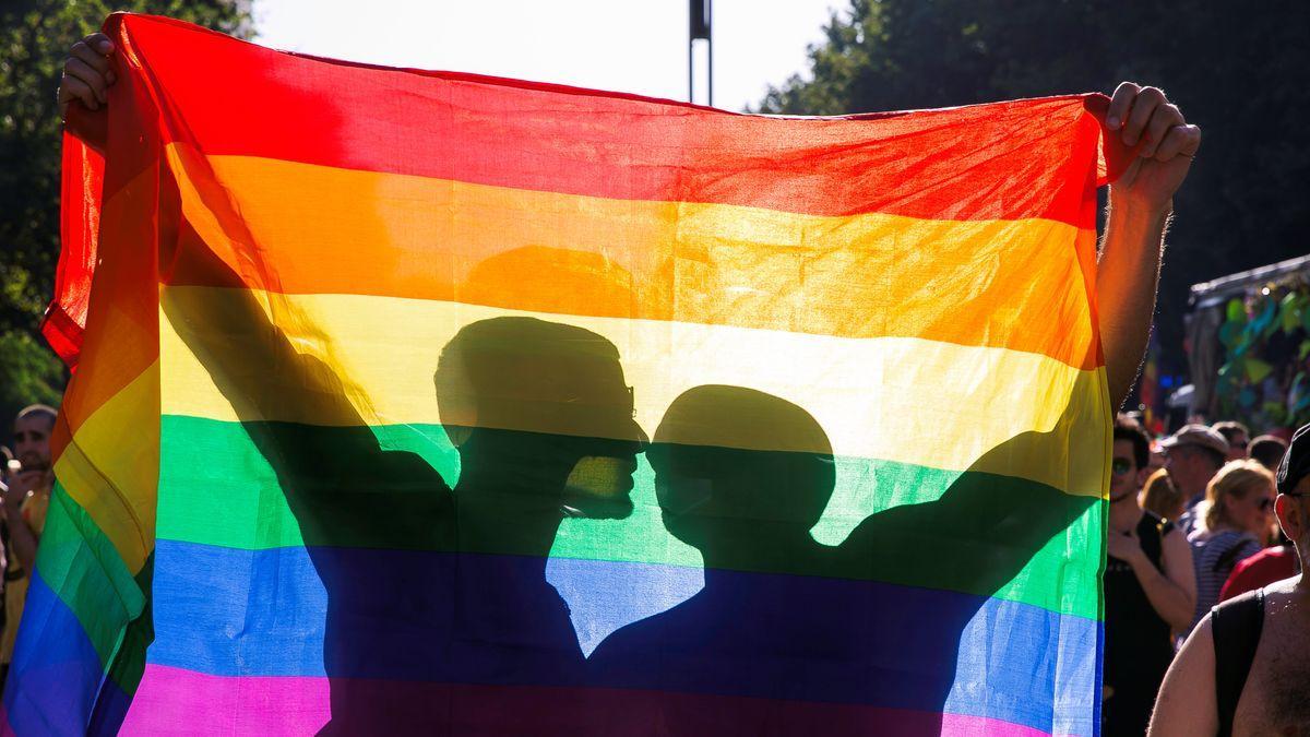 Manifestación del Orgullo LGTBI en 2019 en Barcelona, bajo el lema: ’¡Somos familia siempre!’.