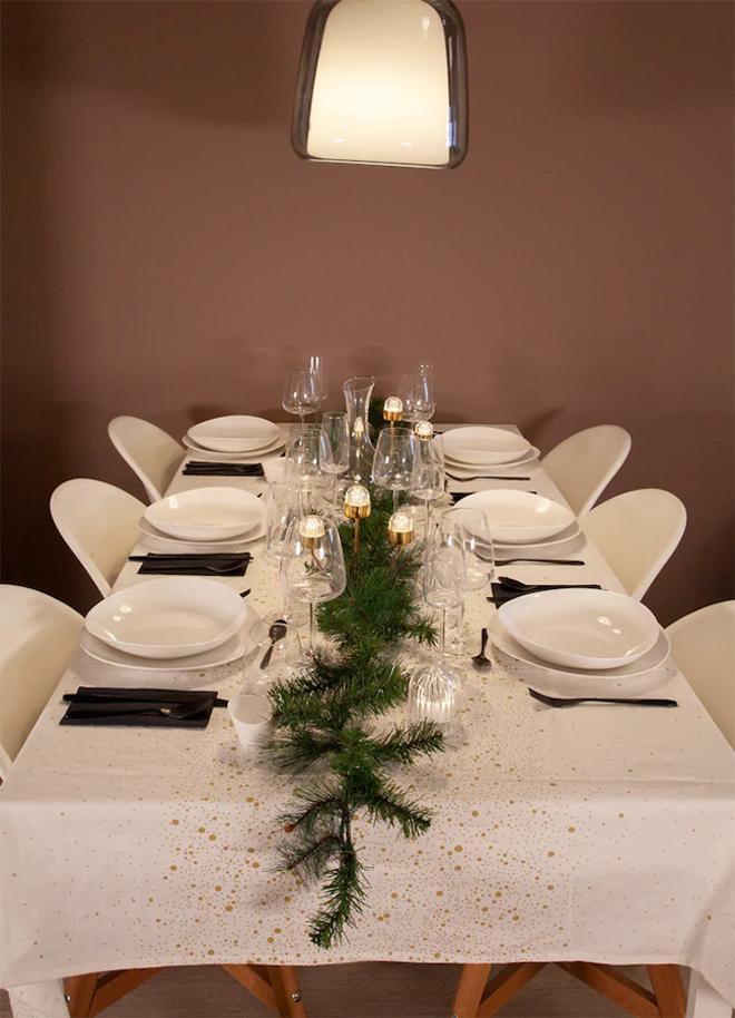 Propuesta de Mesa de Navidad 'elegante' de Ikea