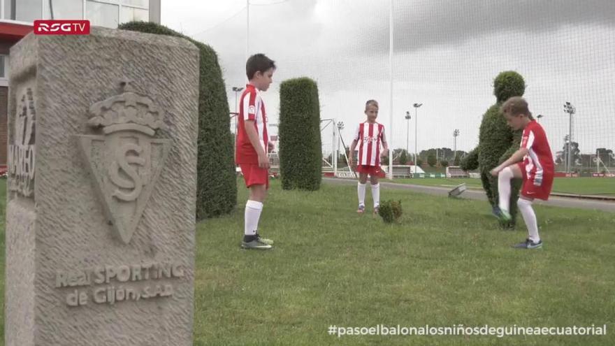 El Sporting pasa el balón a Guinea Ecuatorial